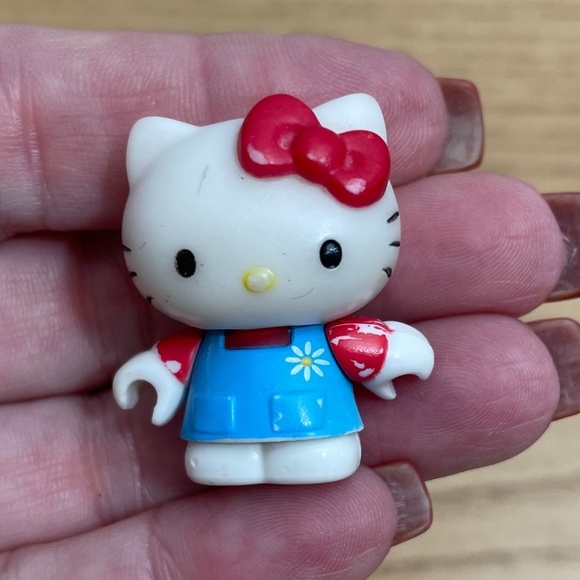 HELLO KITTY & Friends Family Figures w Glasses Set 5 PVC Sanrio 2012 Cake Topper - Picture 7 of 8